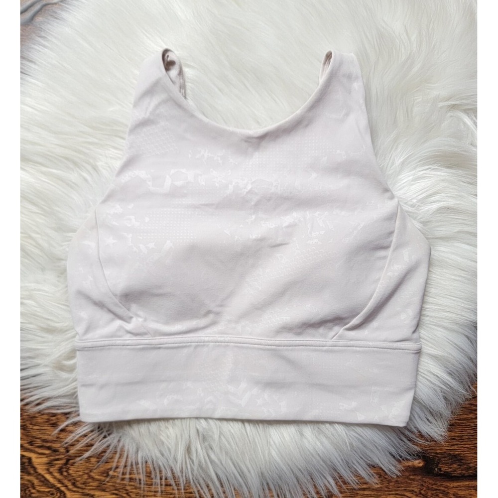 Lululemon Stronger as One Long Line Sports Bra Lululemon X Barrys Women's Size 4